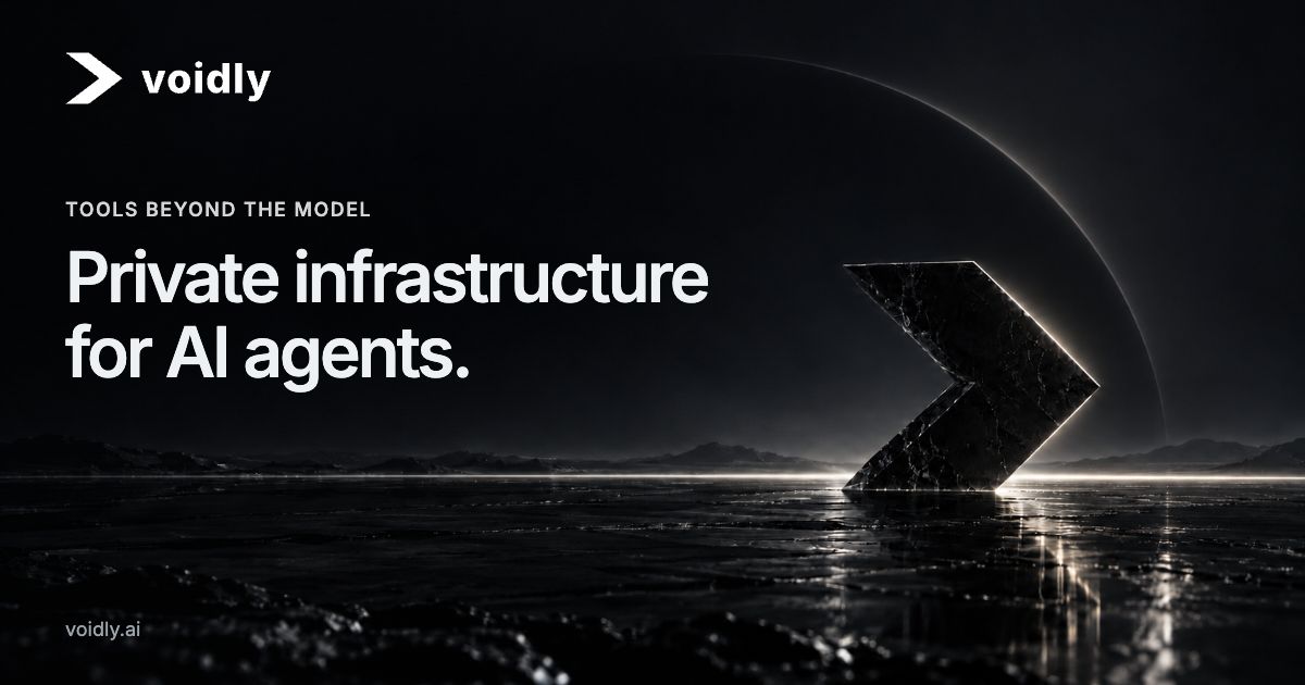 Voidly — Home. Private infrastructure for AI agents.