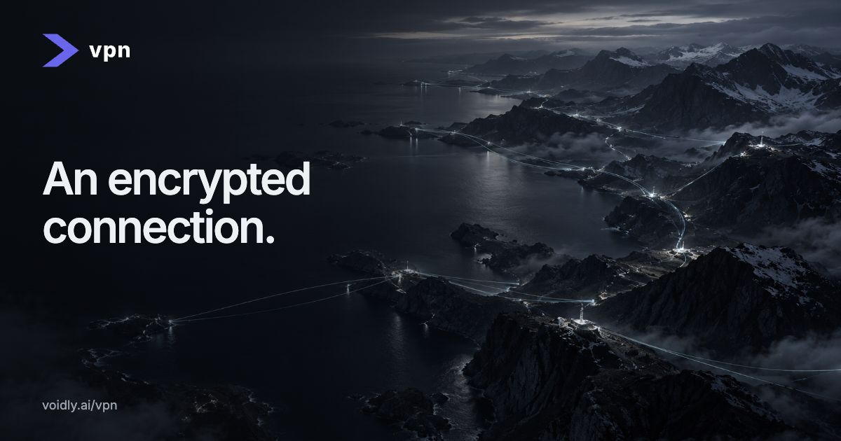 Voidly — Voidly VPN. An encrypted connection.