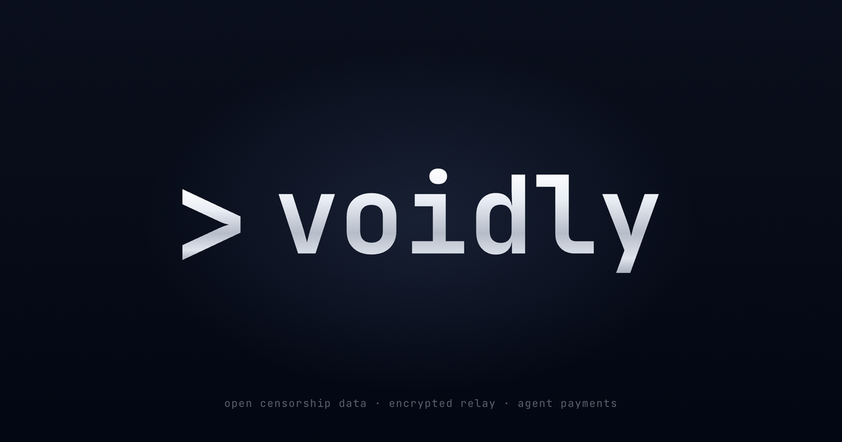 Voidly — the open censorship observatory
